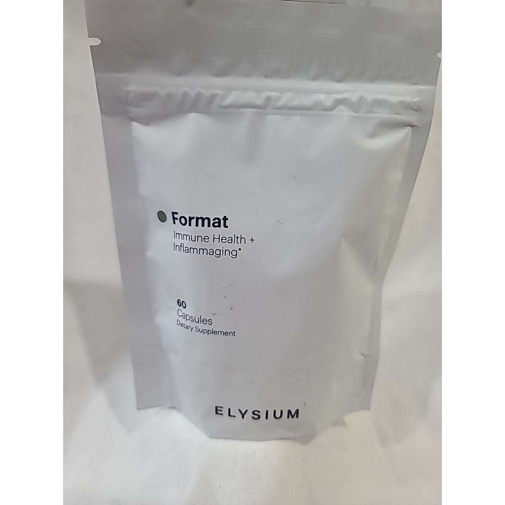 ELYSIUM Format Immune Health + Inflammaging - 60 Capsules Expires 08/2027